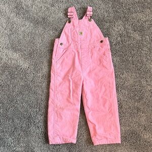 Carhartt Kids Light Pink Overalls